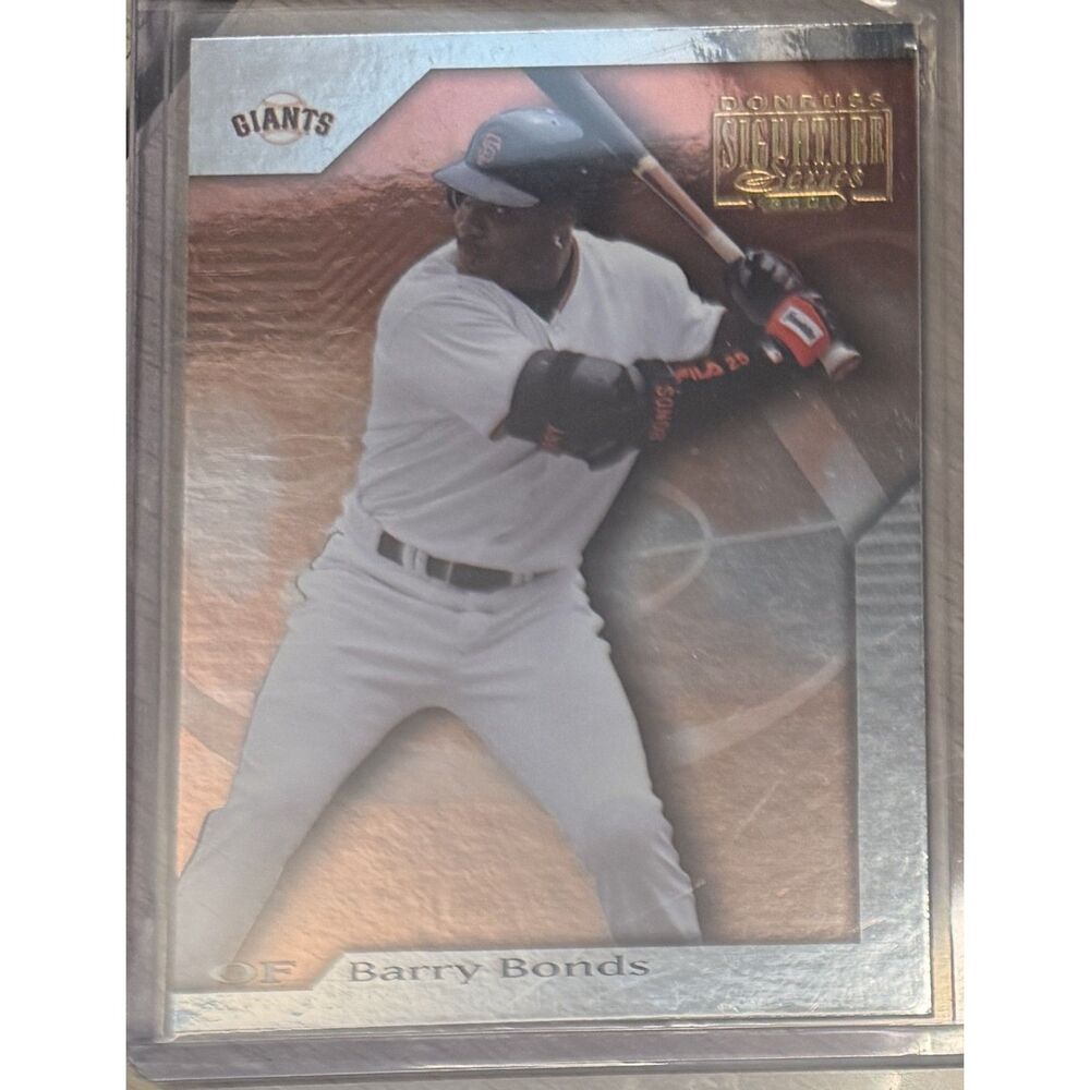 2001 Donruss Signature Series Barry Bonds #21 San Francisco Giants